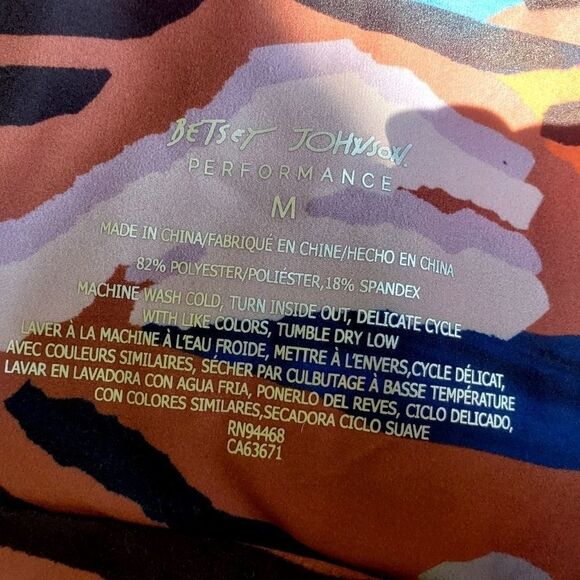 Betsey Johnson Leggings High Rise Ankle Length XS New - Picture 7 of 8